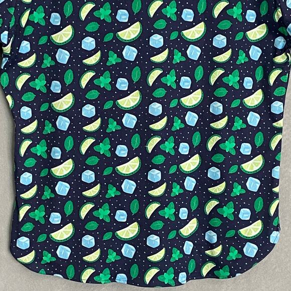 Visconti Black Men's Small Casual Button Up Shirt Short Sleeve Stretch NEW - Picture 8 of 13